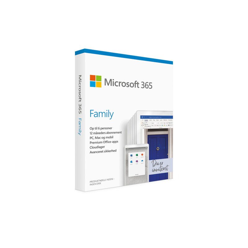Microsoft 365 Family 1 år