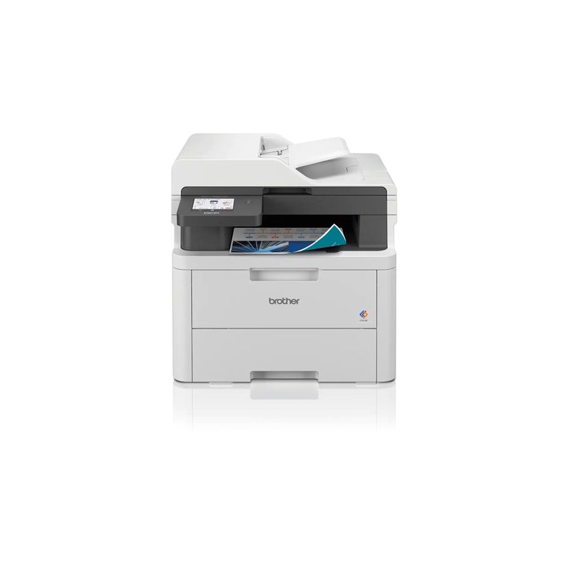 Brother DCP-L3560CDW farvelaserprinter alt-i-én (kopi, print og scan) USB, LAN og WIFI tilslutning
