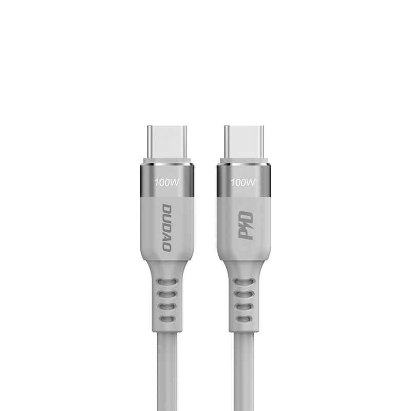 Dudao L5CMAX USB-C til USB-C kabel 100W 1m grå