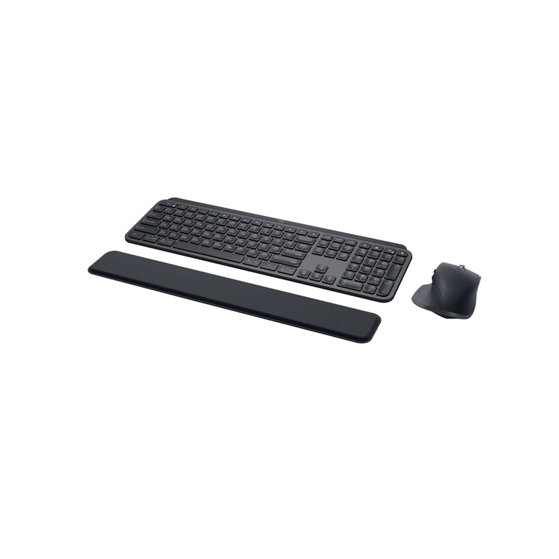 Logitech MX Keys S Combo Graphite nordisk trådløs mus og tastatur